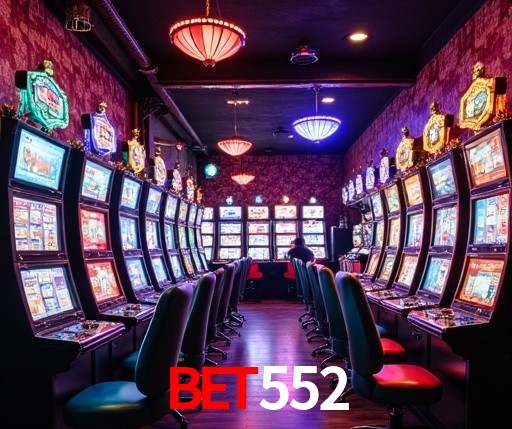 Interface moderna da plataforma bet552